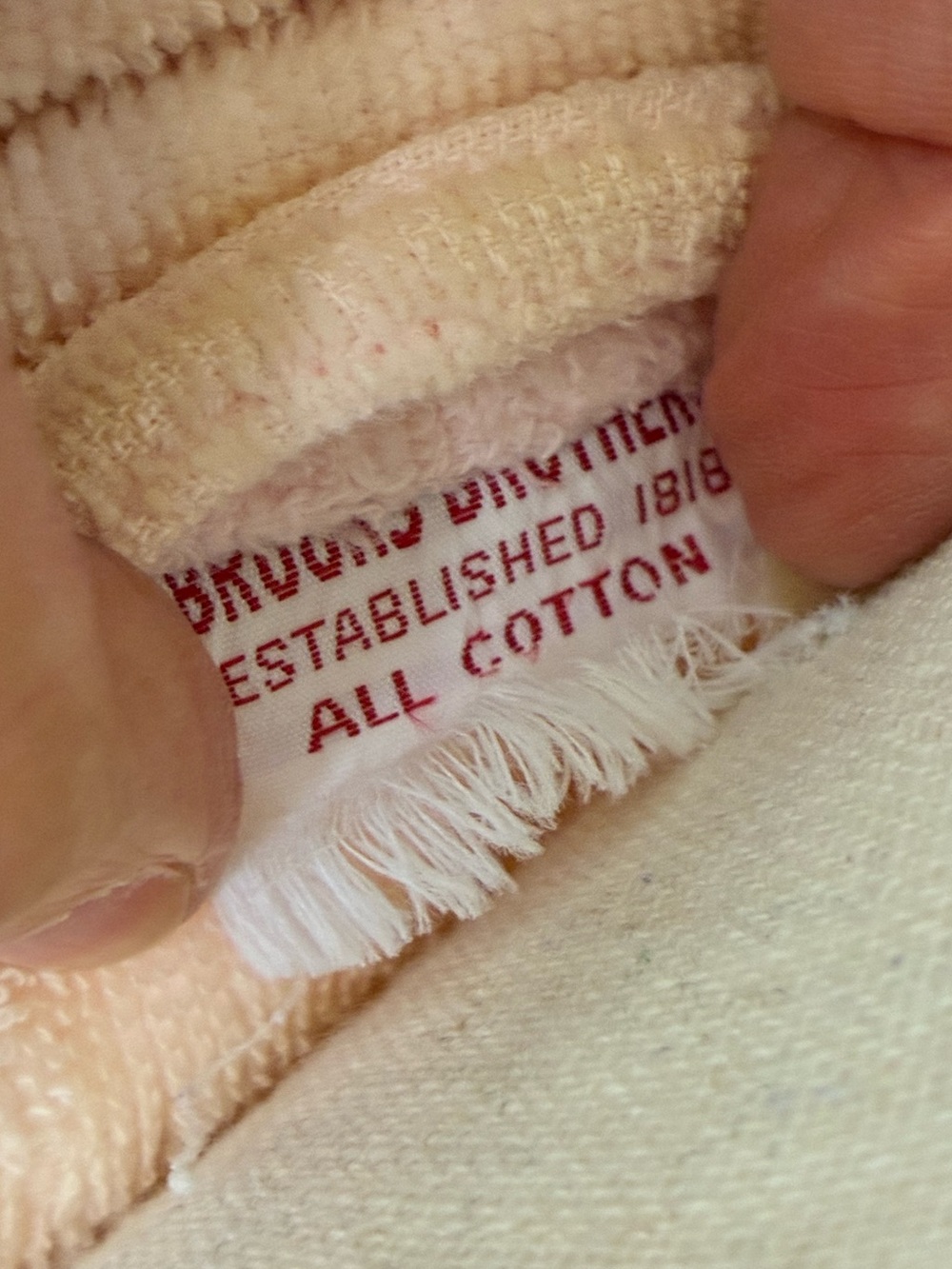 Vintage Brooks Brothers Ladies Long All Cotton, Absorbent Terry Cloth Robe - Picture 12 of 13